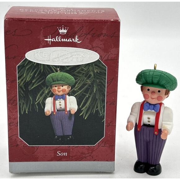 1998 Hallmark Son Keepsake Ornament SKU U108 - Picture 1 of 5